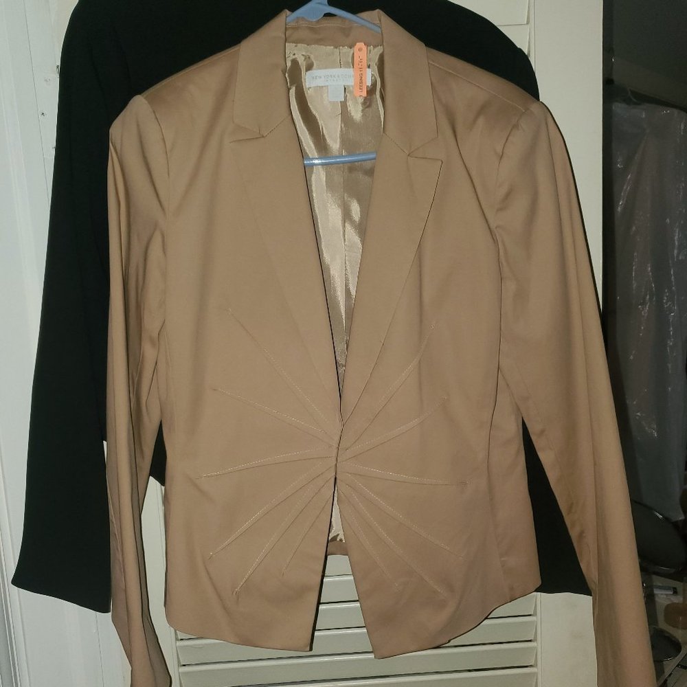 Tan blazer